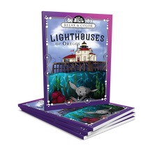 Load image into Gallery viewer, Relax and Color The Lighthouses of Oregon - Paperback
