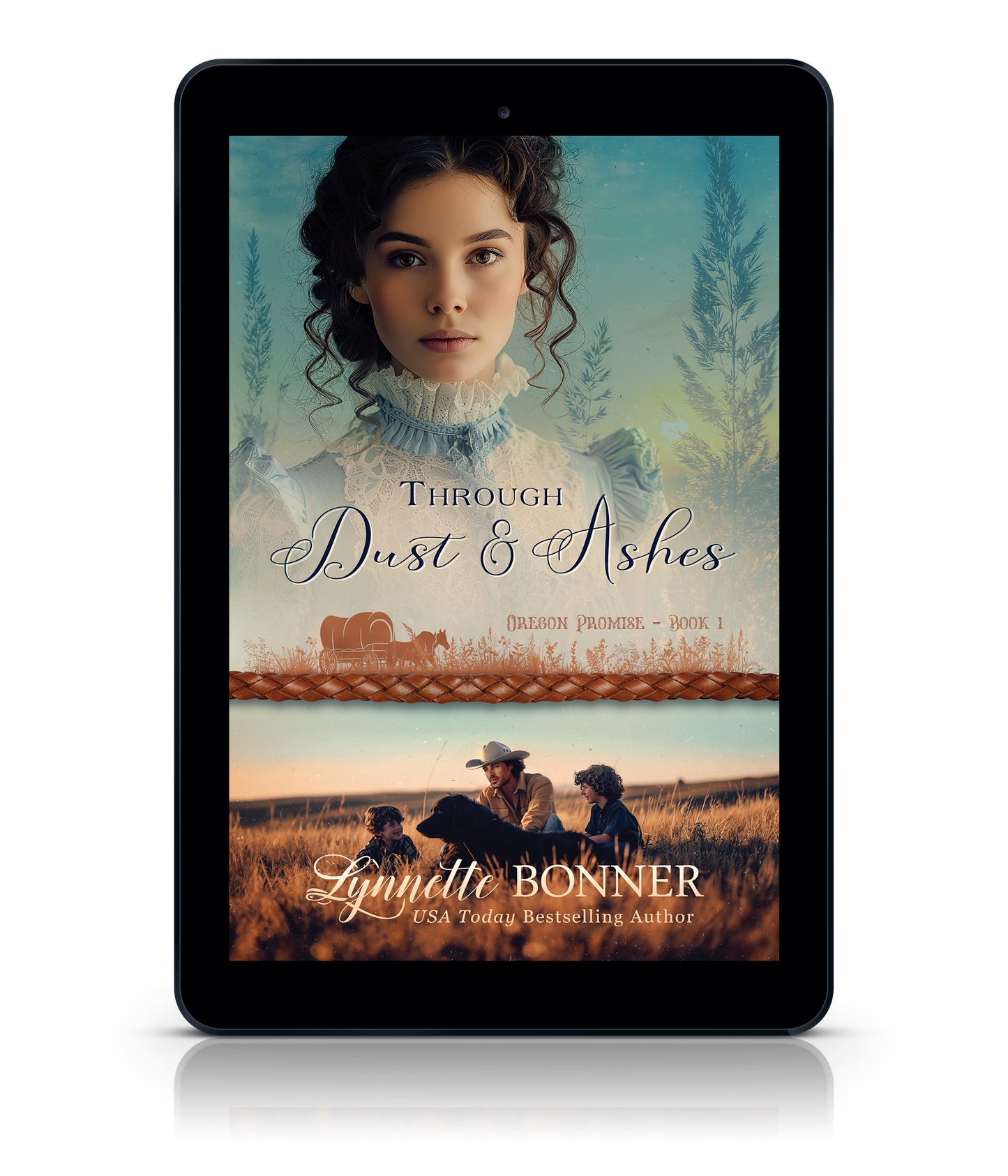 Ebook of Through Dust and Ashes, a Christian historical Western Romance
