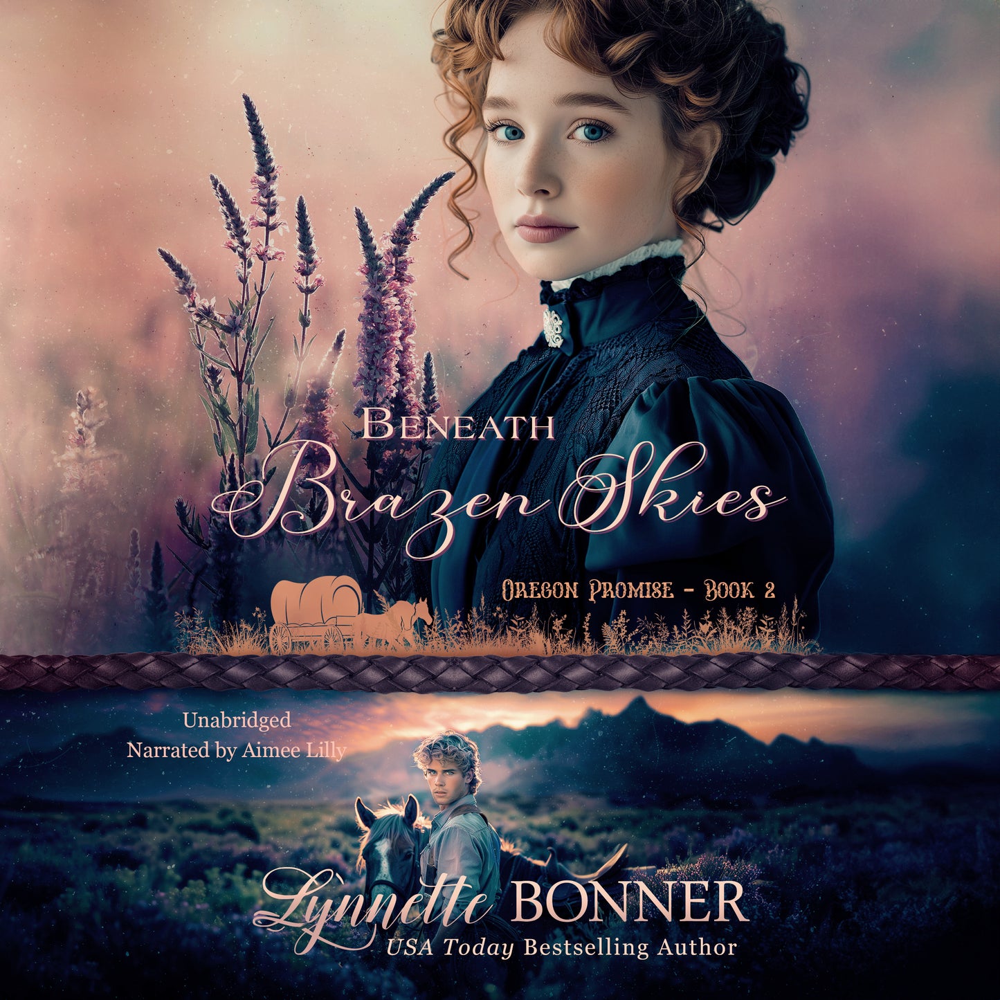 Audiobook of Beneath Brazen Skies, a Christian historical Romance