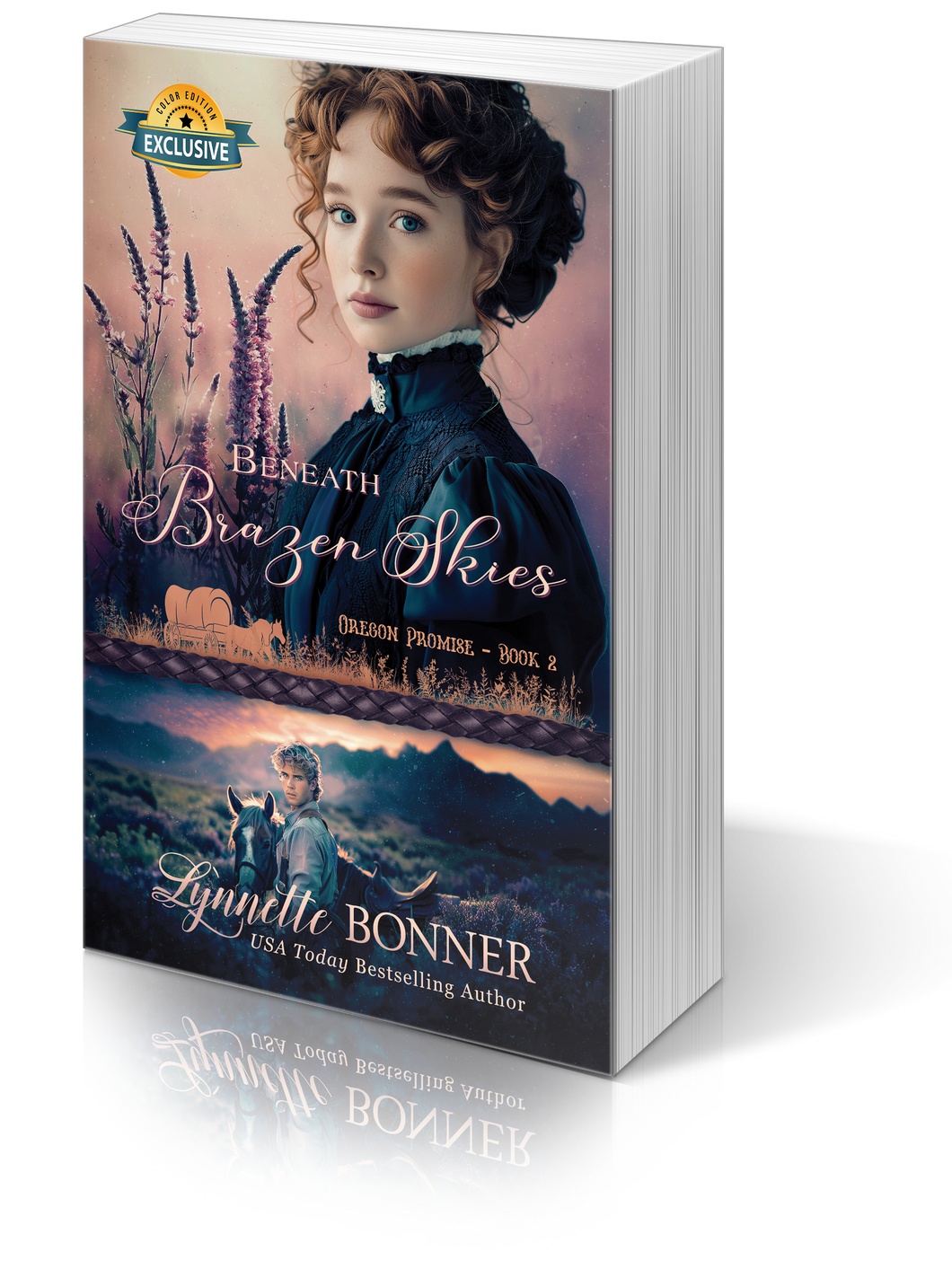 Beneath Brazen Skies - Oregon Promise, Book 2 - Special Color Edition Paperback
