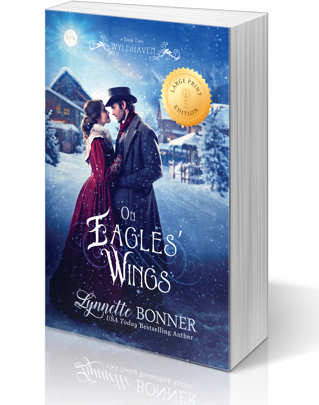 On Eagles' Wings - Wyldhaven, Book 2 - Large Print Edition - Paperback