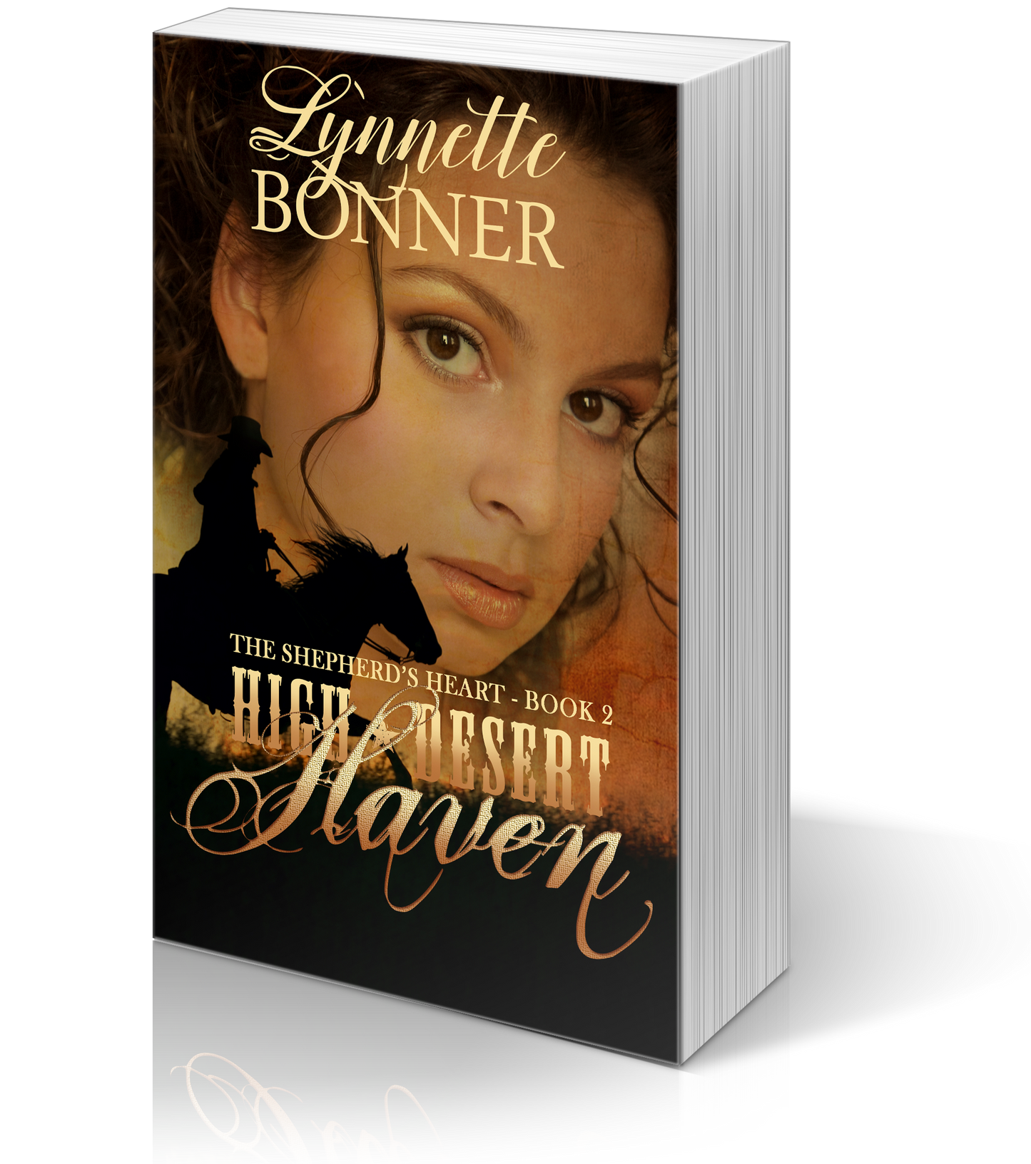 Paperback for High Desert Haven, a Christian historical Western Romance