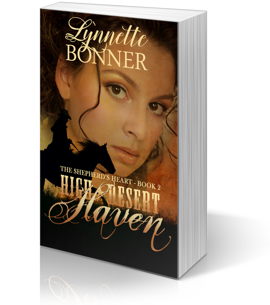Paperback for High Desert Haven, a Christian historical Western Romance