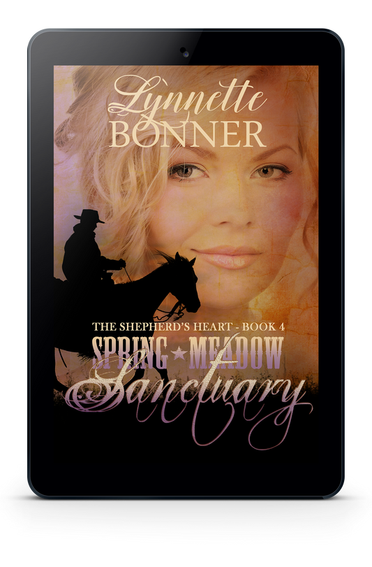 Ebook of Spring Meadow Sanctuary, a Christian historical Western Romance